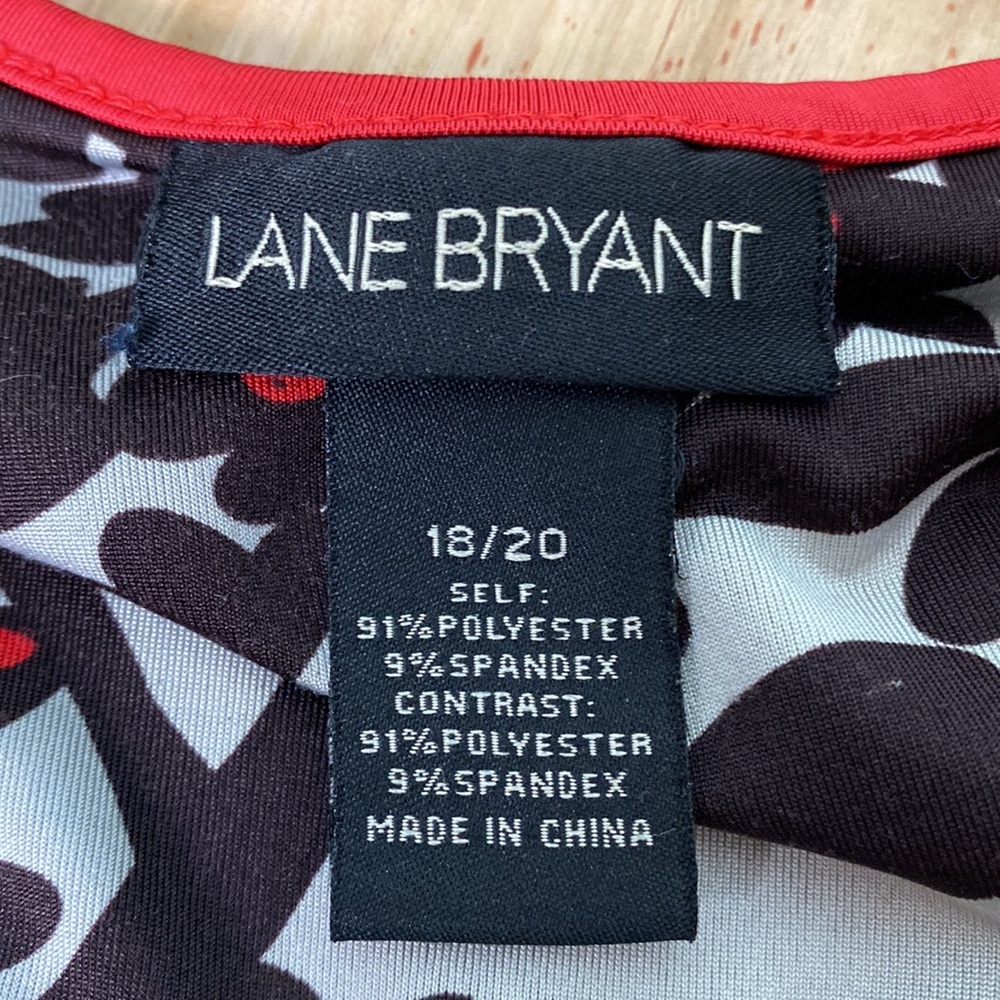 Lane Bryant Faux Wrap Midi Dress. Size 18/20 - Picture 7 of 8